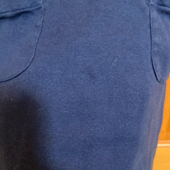 Hanna Andersson Blue Embellished butterfly Ruffled Sheath Dress 2T EUC - Picture 3 of 5